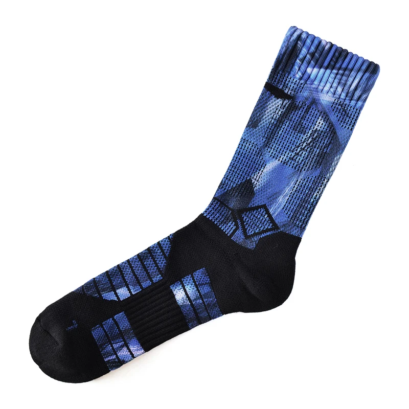 Li-Ning мужские спортивные носки для бадминтона 24-26 см 51.8% полиэстер 44.7% хлопок 3.5%