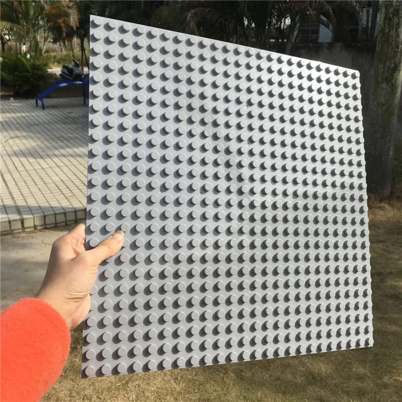 Duploe большие блоки подставок 576 точек 38,4*38,4 см DIY большая Базовая пластина строительные блоки игрушки для детей Совместимые с Duploe
