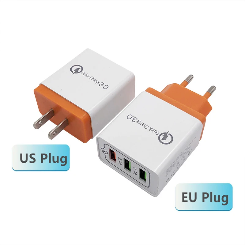 20 шт. 18 Вт USB быстрая зарядка 3 0 5 В 3A быстрое настенное зарядное устройство адаптер