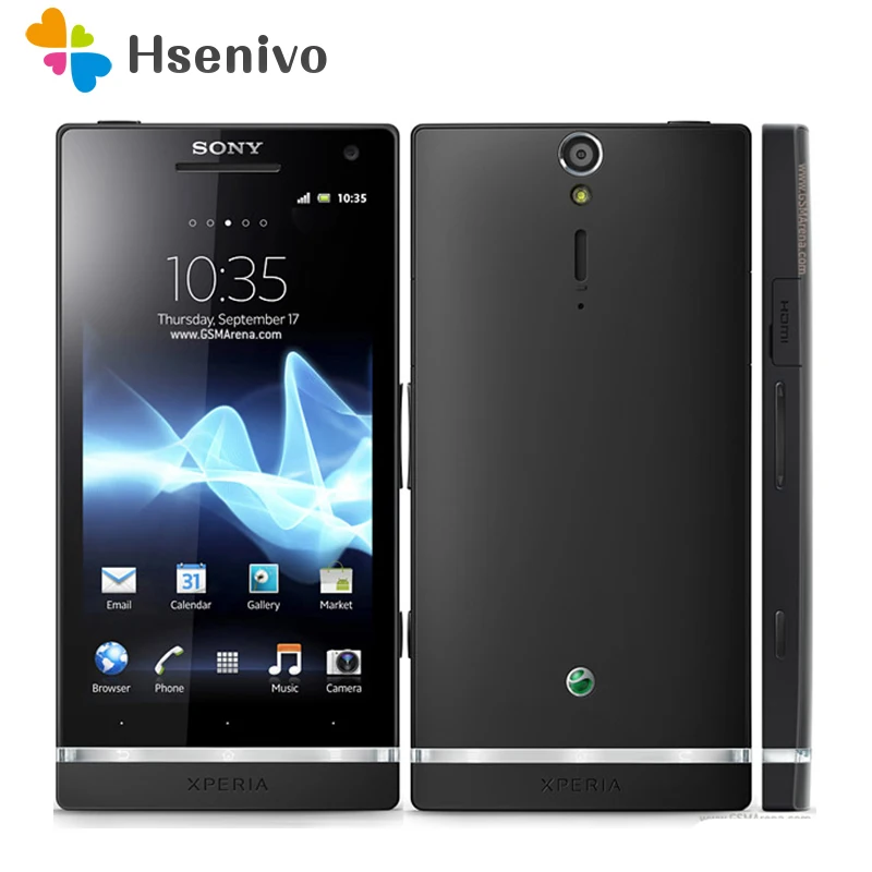 LT26 sony Ericsson Xperia S LT26 LT26i 4,3 дюймов 12MP сотовый телефон 3g wifi телефон Android с GPS