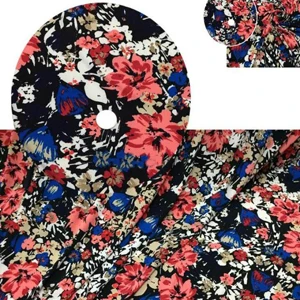 color 22 4 способа стрейч печати Корея трикотажная ткань платье Diy мягкая лайкра ткань - Цвет: color 22
