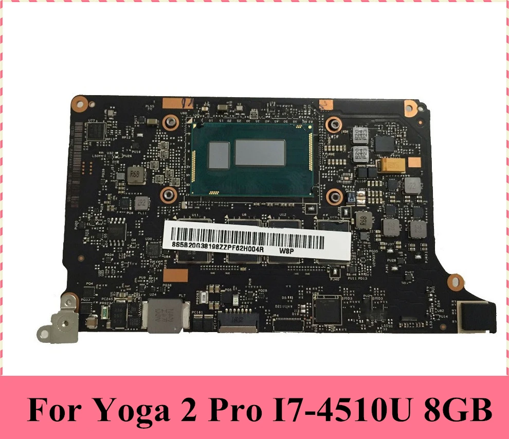 Reboto новая материнская плата для ноутбука lenovo Yoga2 Pro NM-A074 с i7-4510U 8 ГБ ОЗУ 5B20G38198 материнская плата протестированная Быстрая
