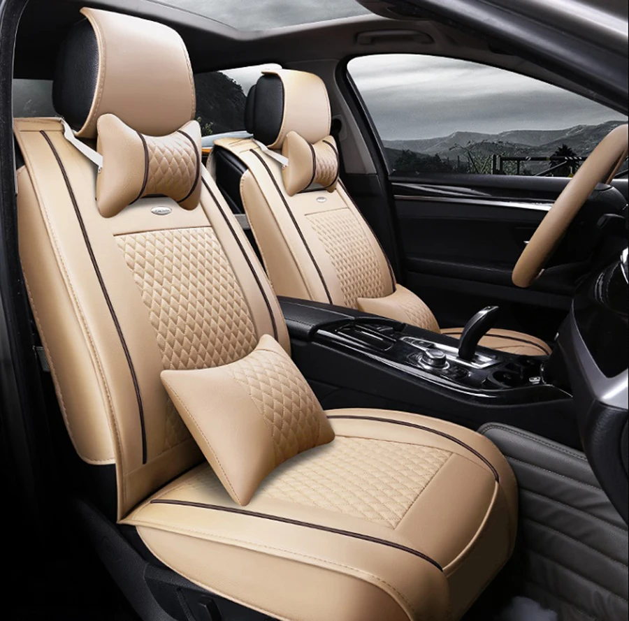 WLMWL универсальный кожаный чехол для сидений автомобиля Renault все модели logan scenic fluence duster megane captur laguna kadjar