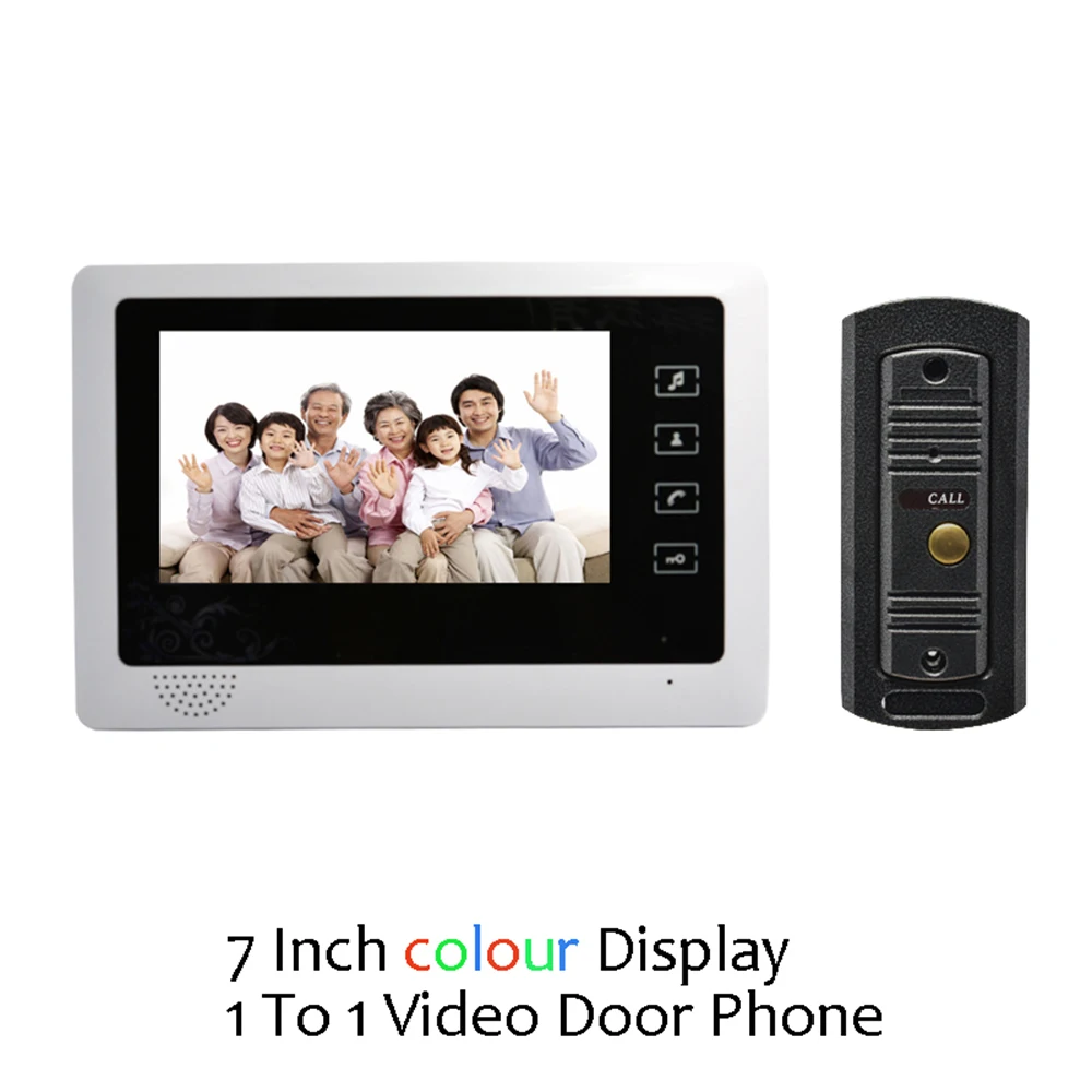 (1 комплект) дверной Интерком система Talkback HD-камера ночная версия один на монитор