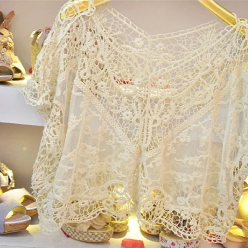 Летняя Сексуальная женская пляжная Свободная Повседневная Блузка Топ &quotлетучая