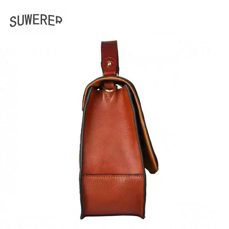 

2020 New Arrival Rushed Polyester Flowers Soft Suwerer Superior Genuine Leather Women Handbags Cowhide Luxury Bags Designer Bag