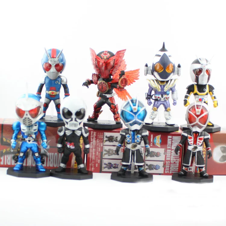 8 шт./лот см 13 го поколения экшн фигурка Райдера в маске Kamen Rider анимационная