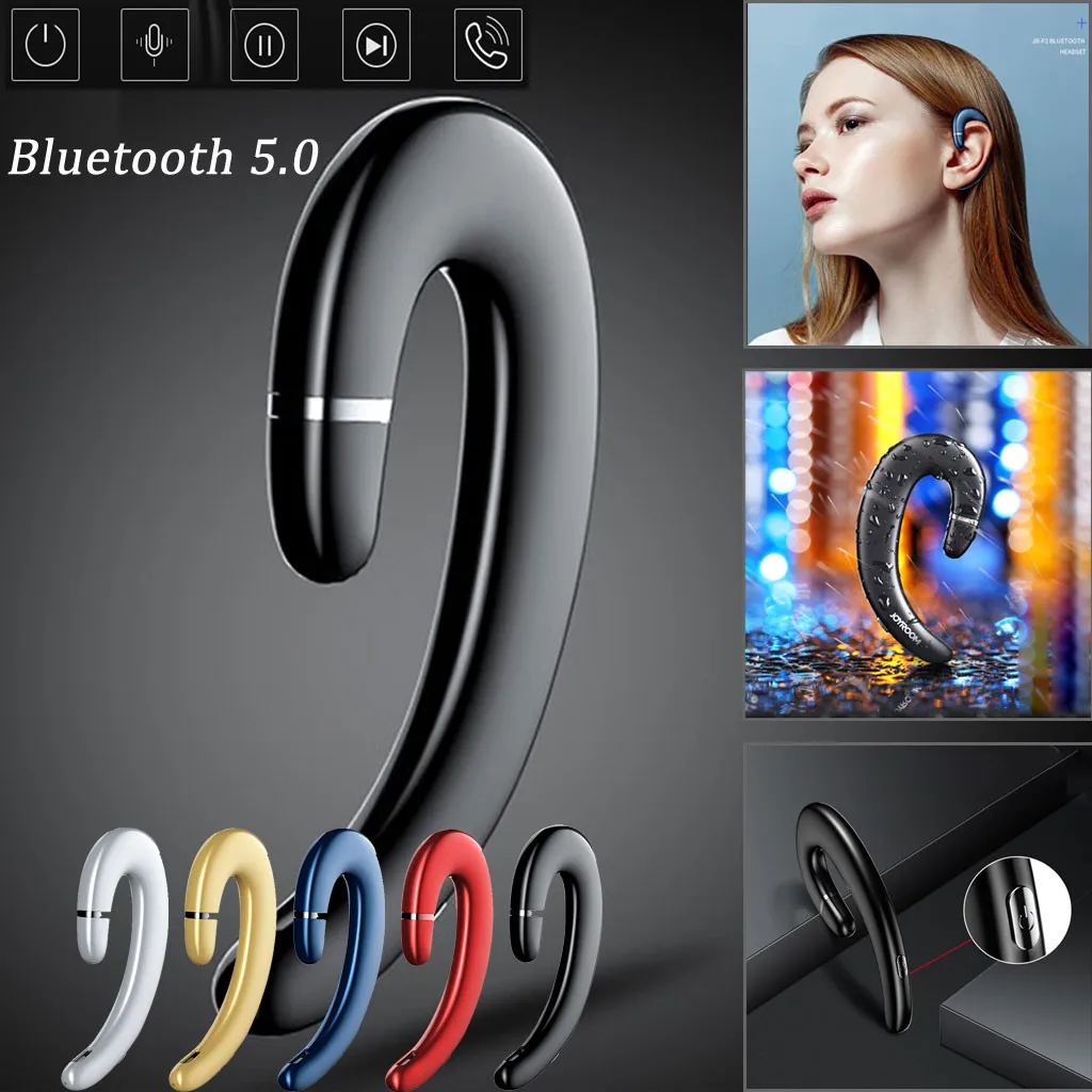 Новая настоящая Беспроводная Bluetooth-гарнитура P5 костная проводимость Bluetooth 5 0