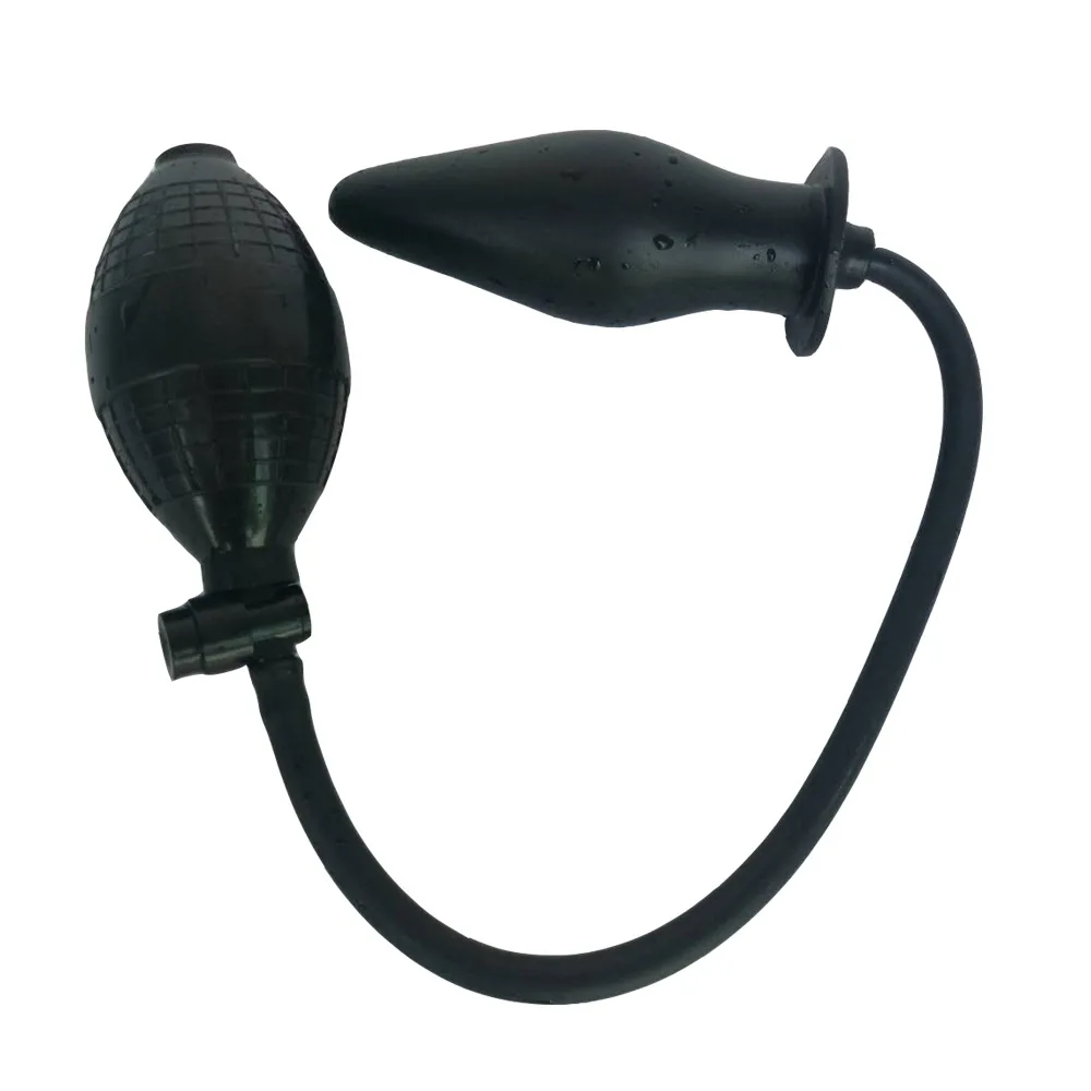 Sex Shop Soft Inflatable Anal Plug Expandable Rubber Butt With Pump Dilator Dildo Prostate Massage Toys For Couple | Красота и
