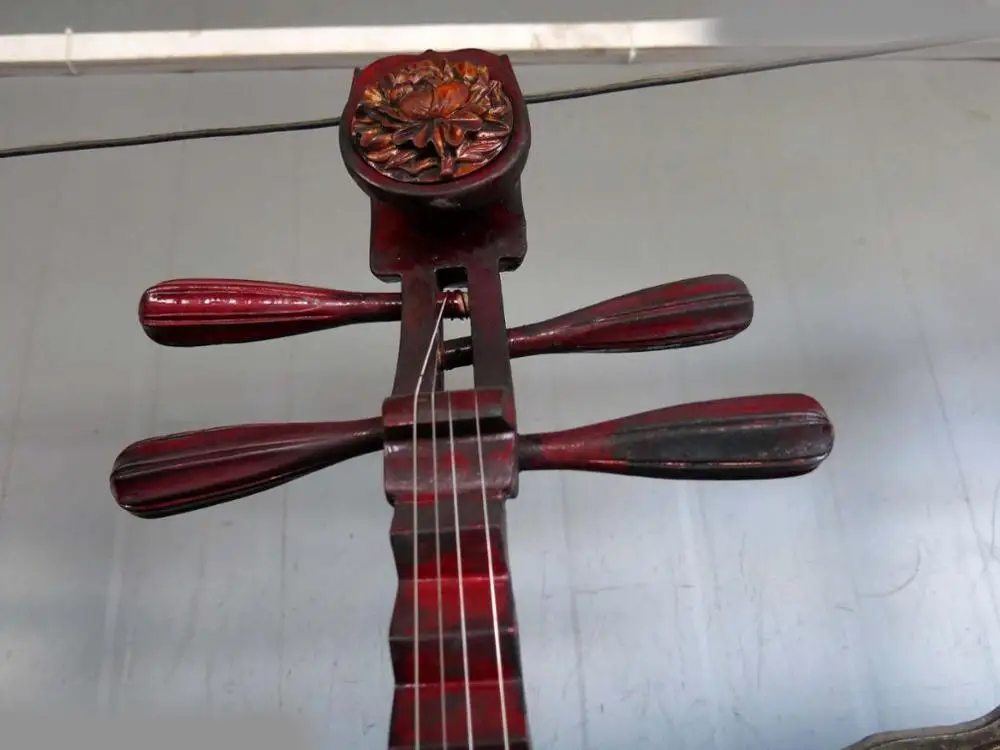 Scy 34 &quotКитай старый деревянный лак ручной работы Китайский музыкальный