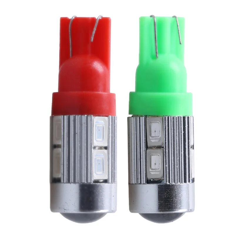 1PCS Super Bright T10 194 192 92110 SMD 5630 5730 LED s Auto Wedge Tail Side Bulb W5W WY5W 501 Car Reading Lamp DC 12V | Автомобили и