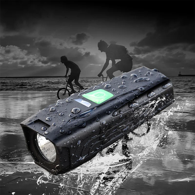 JOSPOWER новый водонепроницаемый USB зарядка светодиодный свет Велоспорт Передний