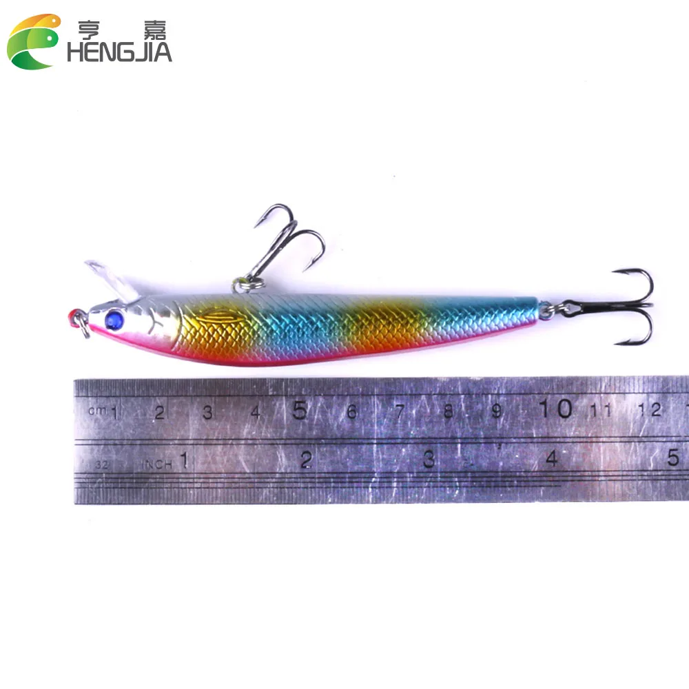 HENGJIA 10 шт. блесна рыболовная приманка 9 5 см 8 г Дайвинг 0 6 1 2 м Лидер продаж Pesca