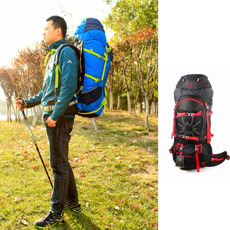 Нейлоновый походный рюкзак для мужчин и женщин вместительный Водонепроницаемый