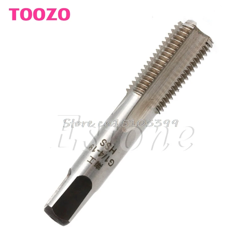 HSS 55 градусов 4 флейты G1/4-19 BSP Труба 1/4 ''резьбовой кран вилка новая Прямая