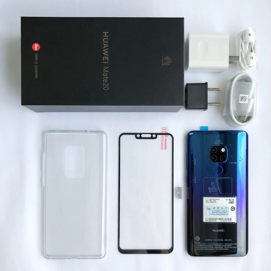Huawei Mate 20 глобальная версия 6 ГБ 128 Гб Смартфон NFC Android 9 0 Kirin 980 53 дюймов 3 задняя