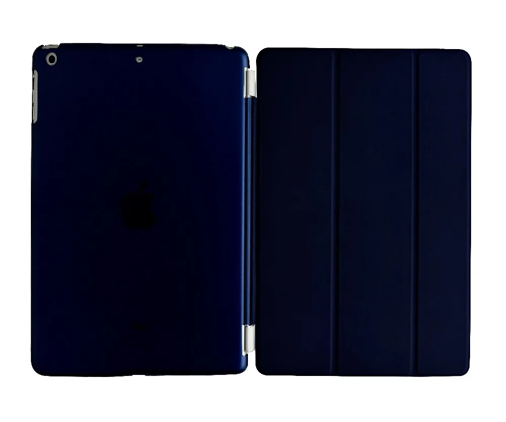 Новый чехол для 2017 Apple новый iPad 9.7 искусственная кожа тонкая магнитная спереди Smart