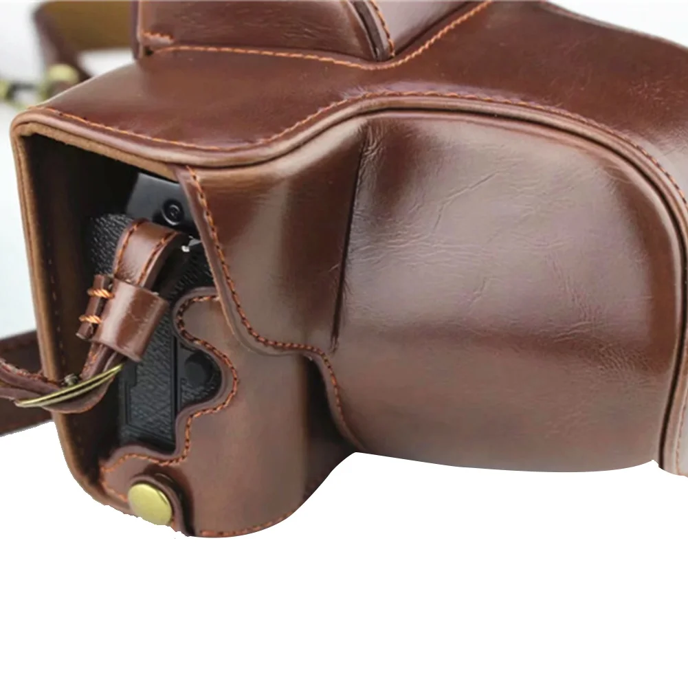 Портативный Роскошный чехол для камеры полный корпус прочный защитный ремень