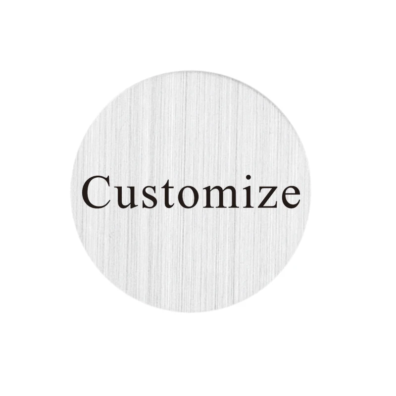 Персонализированная плавающая медальонка из нержавеющей стали 22 мм | Украшения и