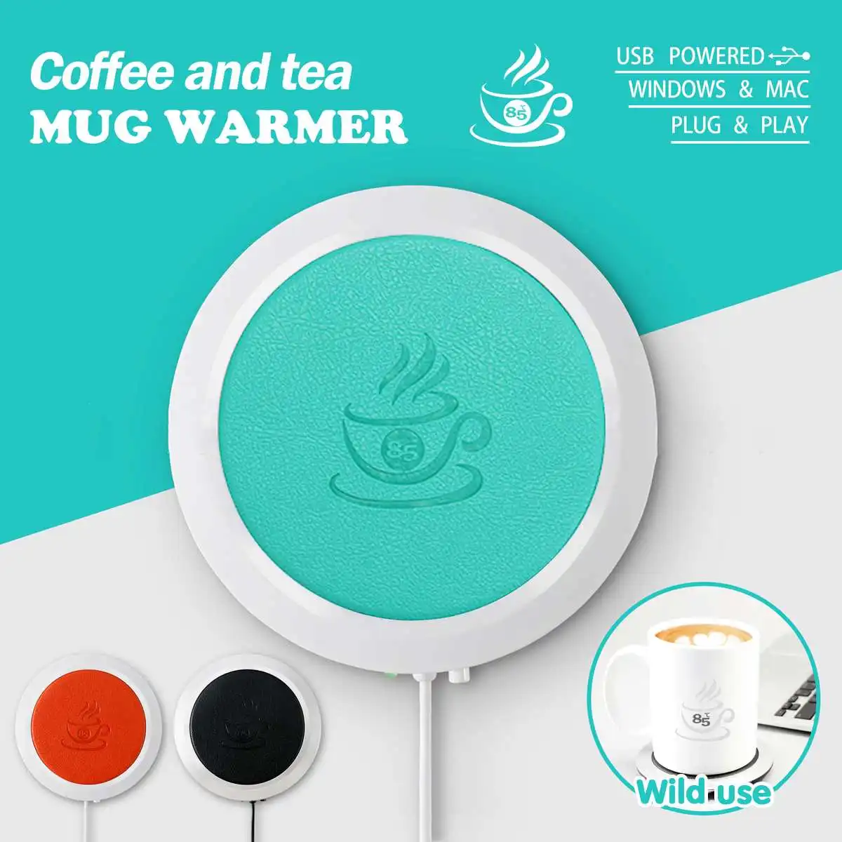 Warmtoo USB утеплитель теплоизоляция электрическая многофункциональная кофейная чашка коврик домашние полезные аксессуары
