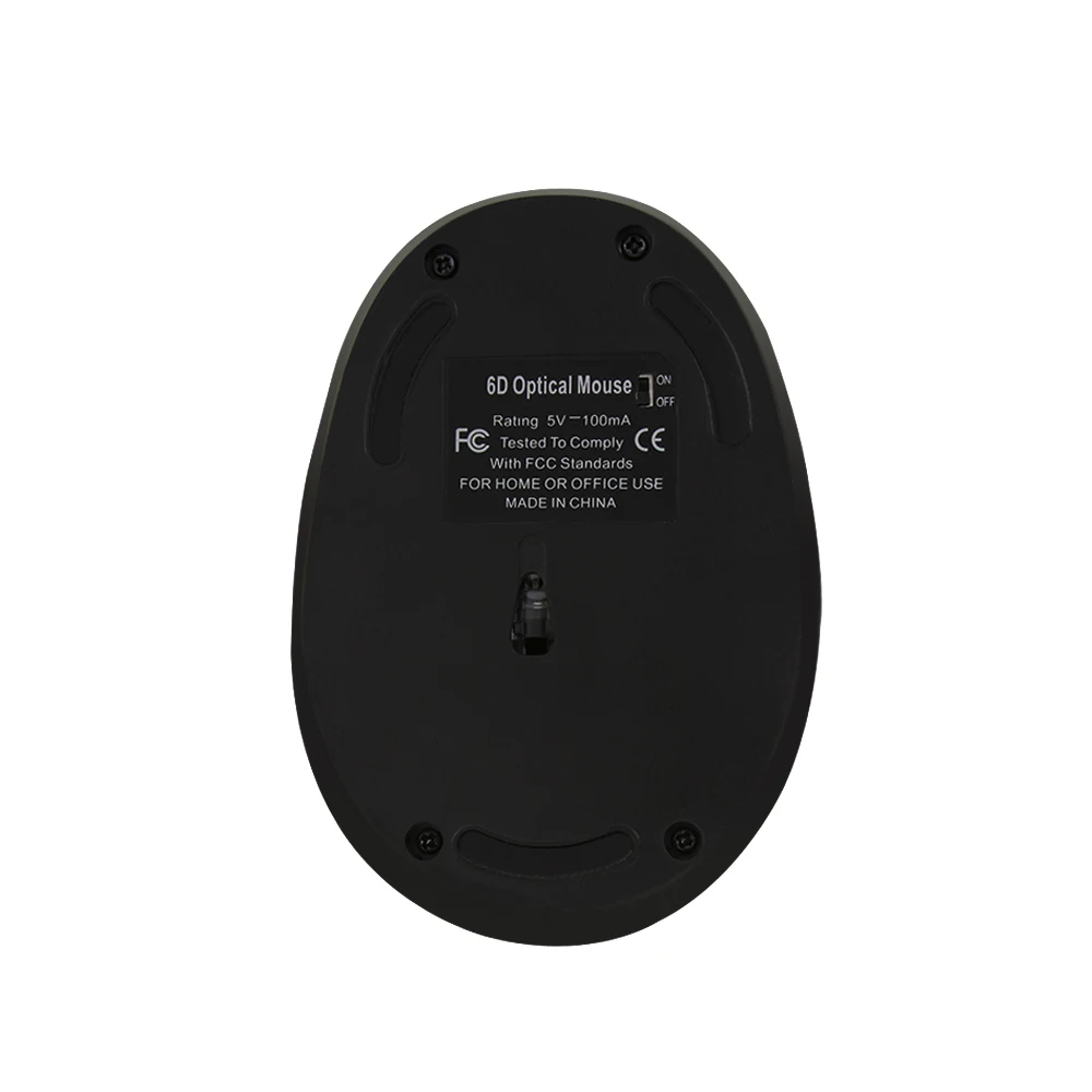 Эргономичная Вертикальная мышь 1600DPI USB оптическая компьютерная Mause 2 4G