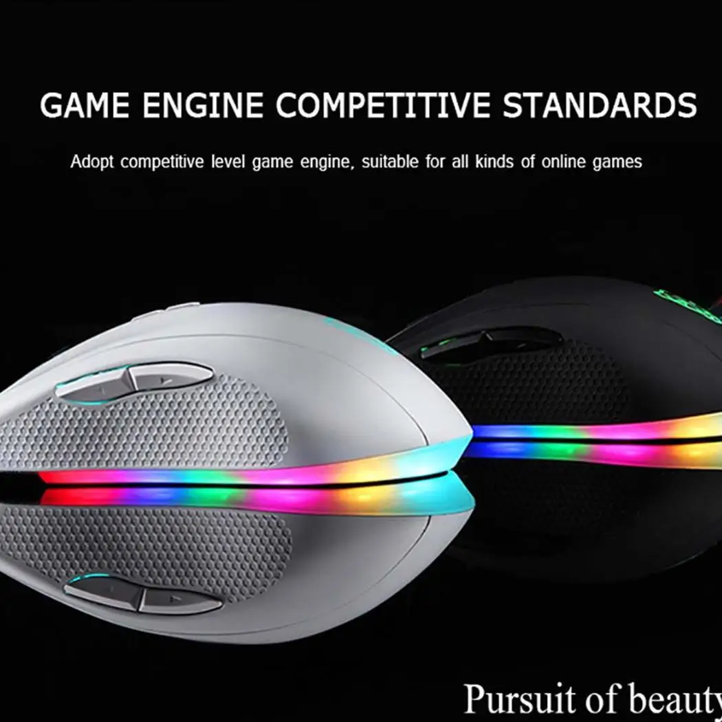 MOTOSPEED V60 E-sports игровая Проводная оригинальная фазовая игра 1x мышь 100IPS IC 2 ms 20g Physics