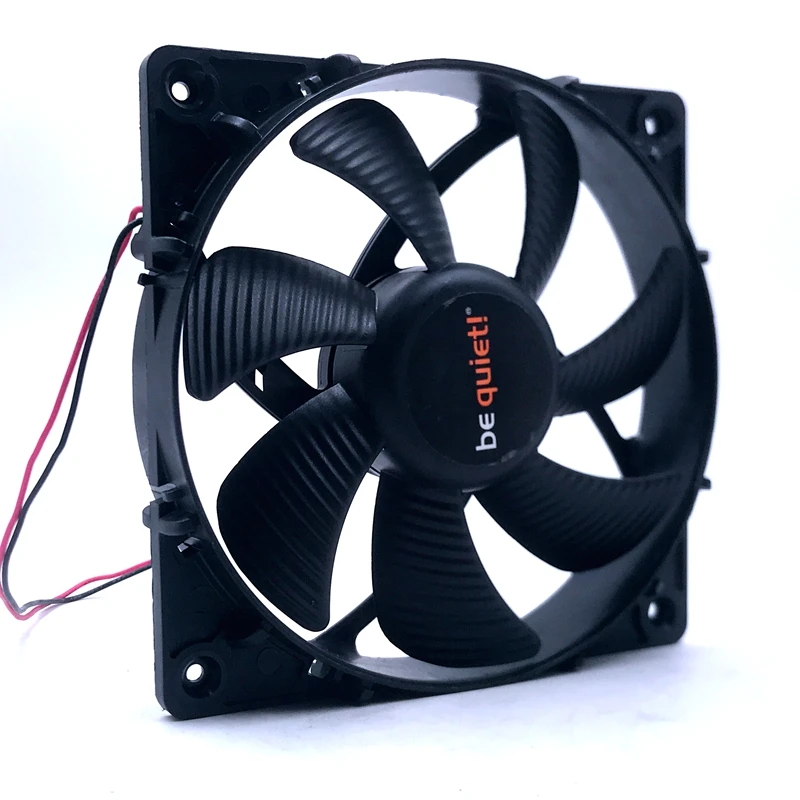Лучшее Качество Вентилятор охлаждения 120 мм вентилятор bequiet silentwings BQT T12025-HF чехол для компьютера осевой вентилятор охлаждения 2600 об/мин