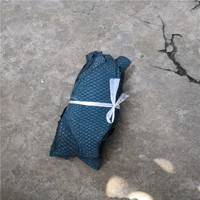 1 шт. цвет ful Карп рыбы кожи кожа кусок multi DIY сумка Пояс Обувь Аксессуары 25x10 см - Цвет: 8