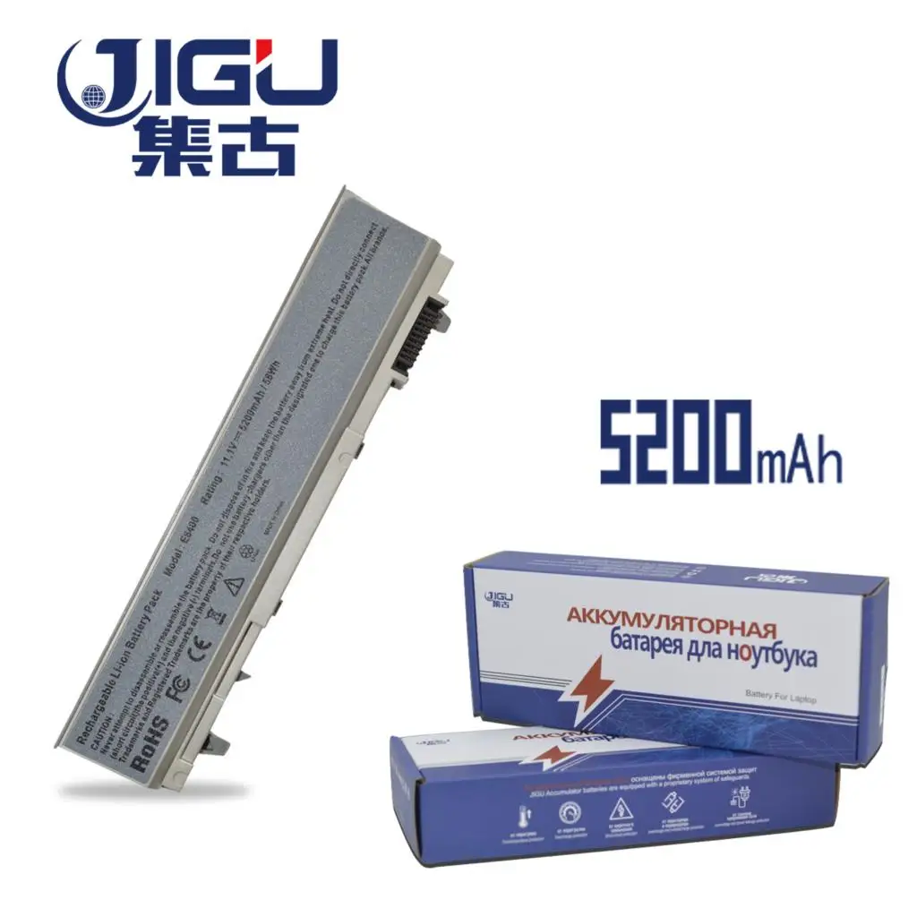 Новый аккумулятор JIGU на 6 ячеек для ноутбука Dell Latitude E6400 ATG XFR Precision M2400 M4400|battery for