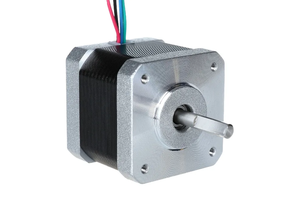Лучшая цена 5V 10 axis nema 16 шаговый двигатель 20 мм 1.7A 24N. CM 16HS4417P1 CE ROHS | Обустройство