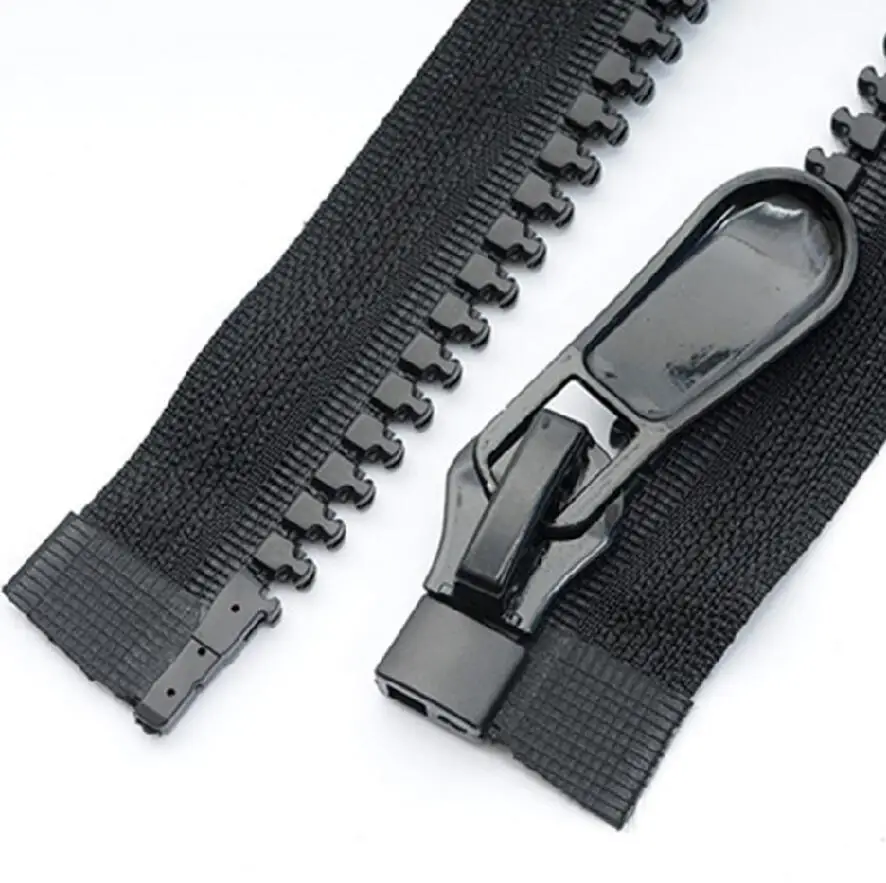 

1 pcs NO.8 zipper DIY sewing accessories one sided resin zipper suitable for use in clothes, sleeping bags, etc.