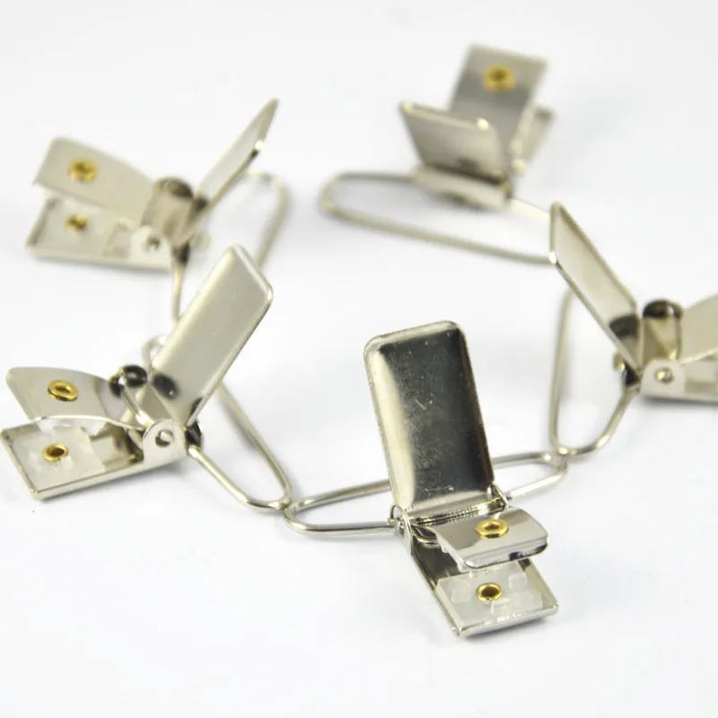 30 шт. металлические соски зажимы подвески держатель с пластиковой вставкой для