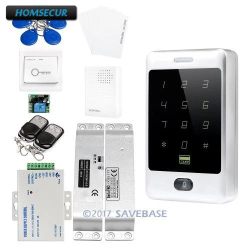 HOMSECUR водонепроницаемый корпус из цинкового сплава и Органическая стеклянная