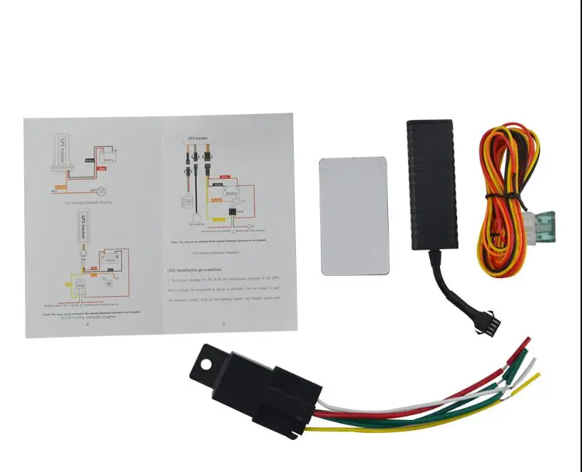 with relay no box Мини-автомобиль gps трекер локатор отслеживания устройства G1 gps+ LBS несколько точное позиционирование с обнаружением причины неииправности Асс, пожизненное Бесплатное отслеживание - Цвет: with relay no box