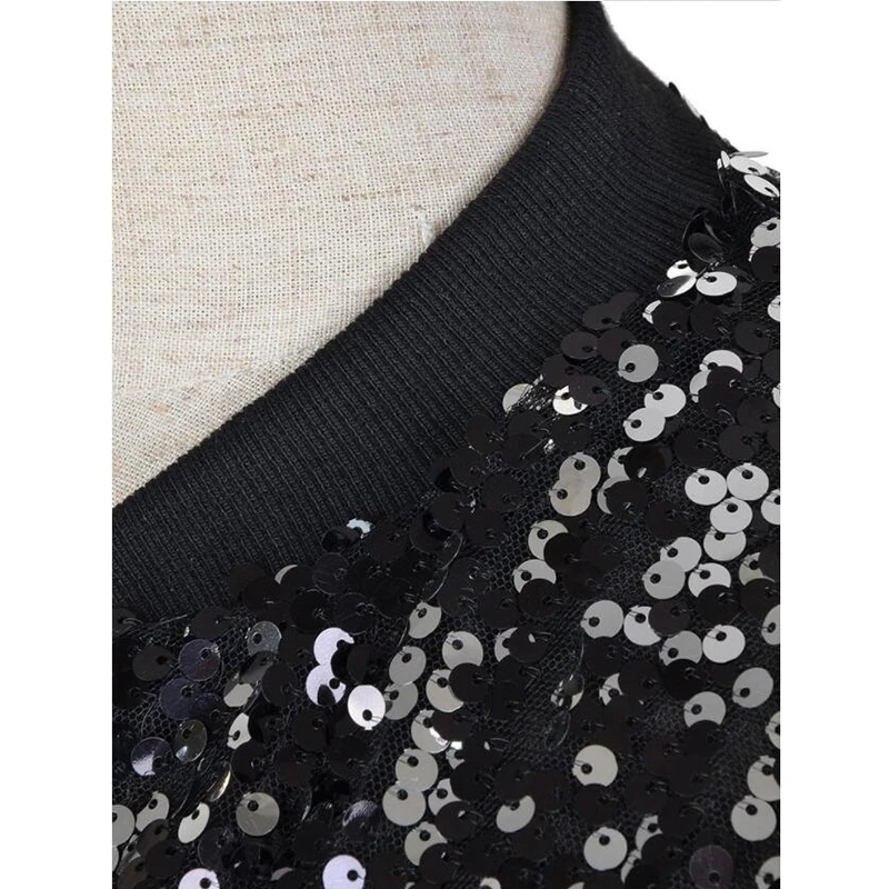 Модная женская куртка-бомбер с длинным рукавом уличная одежда на молнии