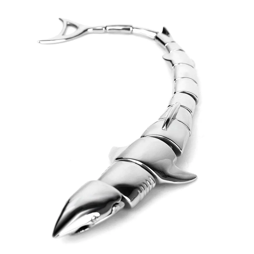 Goth Punk Новинка Браслет из нержавеющей стали браслет Акула подарок|shark bracelet|bracelet