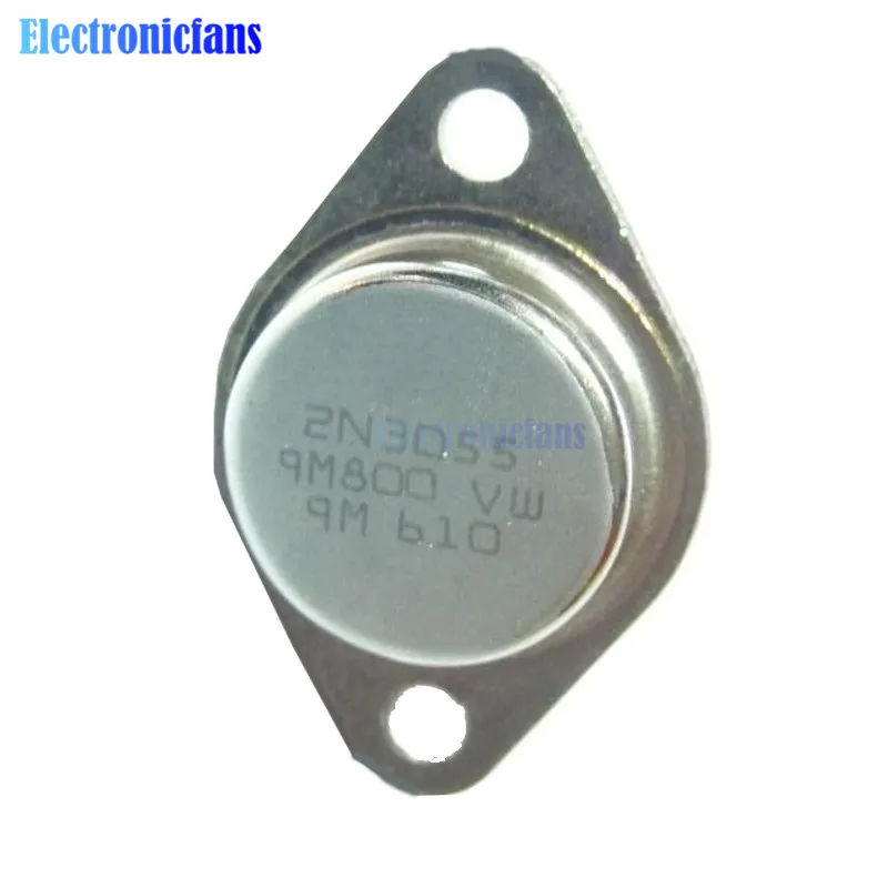 5 шт. аудиотранзистор 15A/60 в 2N3055 TO 3 NPN AF Amp новый и оригинальный IC|Интегральные
