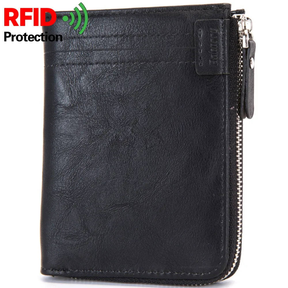 RFID, защита от кражи, сумка для монет, на молнии, мужские кошельки, известный бренд, мужской кошелек, мужские кошельки, кошельки, дизайн, топ, мужской кошелек