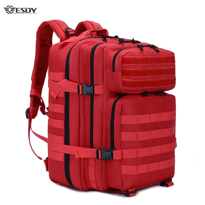 

45L Military Backpack Tactical Rucksack Large Capacity Men Outdoor Camping Bag for Travel Mountaineering Hiking Mochila Blaso