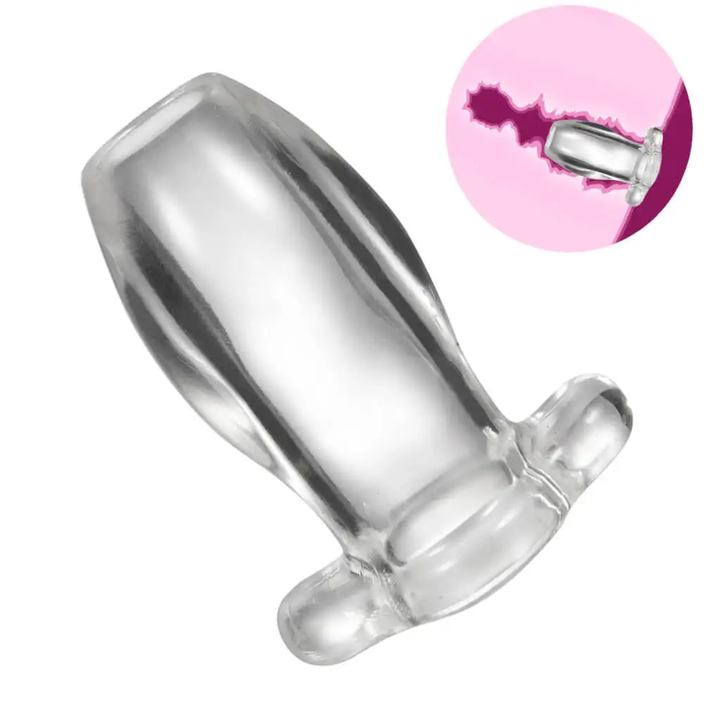 Super Soft Anal Plugs Speculum Hollow Butt Plug Dilatador Douche Gay Anus Sex Prostata Massage Adult Toy For Men | Красота и здоровье