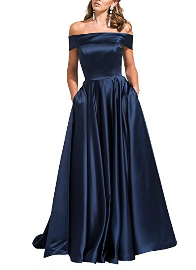 Длинное платье для выпускного вечера, Vestido de Festa, длина до пола, вечерние платья, платье трапециевидной формы для выпускного вечера, es - Цвет: same as the picture8