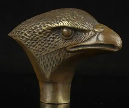 Бесплатная доставка Китайская старинная бронзовая ручная резная статуя орла