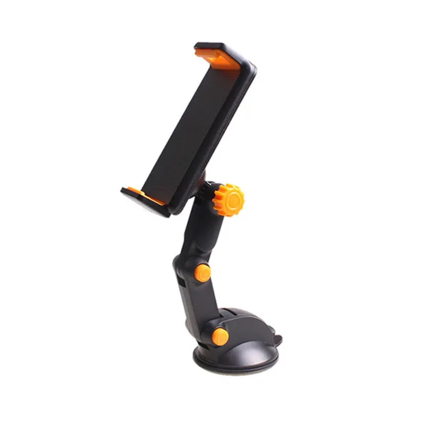 1pcs Sucker Yellow Авто держатель телефона gps кронштейн для Renault Megane 2 Captur Mitsubishi Lancer 10 ASX джип Ренегат Wrangler peugeot 207 508 - Цвет: 1pcs Sucker Yellow