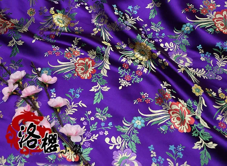 Тканый дамасский Улучшенный костюм cheongsam шелковая ткань одежда жаккардовая парча ткань