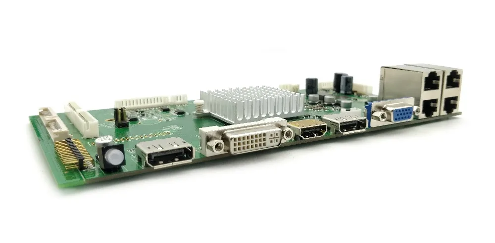 Плата контроллера для видеостены с ЖК-дисплеем поддерживает Вход DVI и VGA 1080P DP 4K @ 60