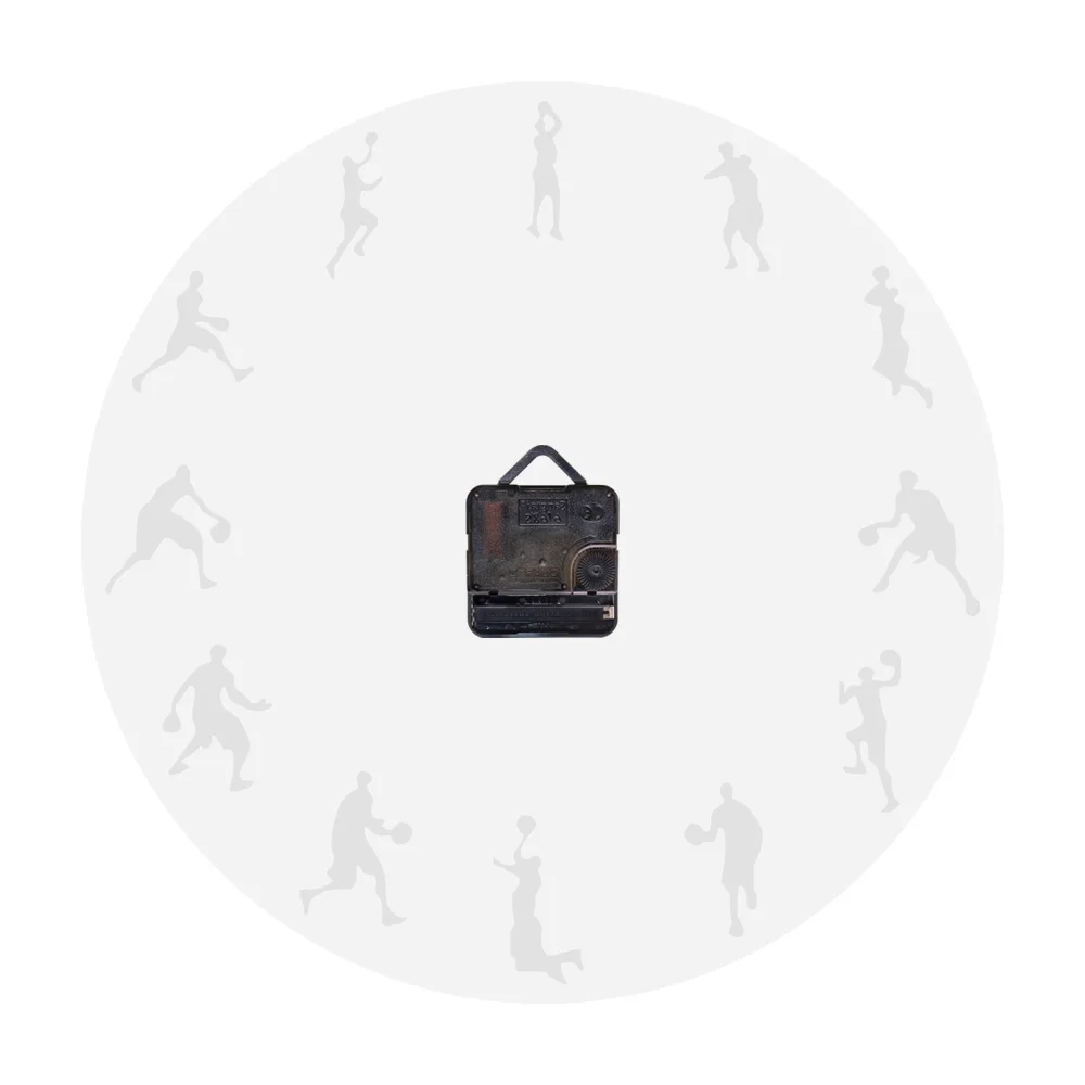 Настенные декоративные акриловые часы баскетбольной команды спортивные