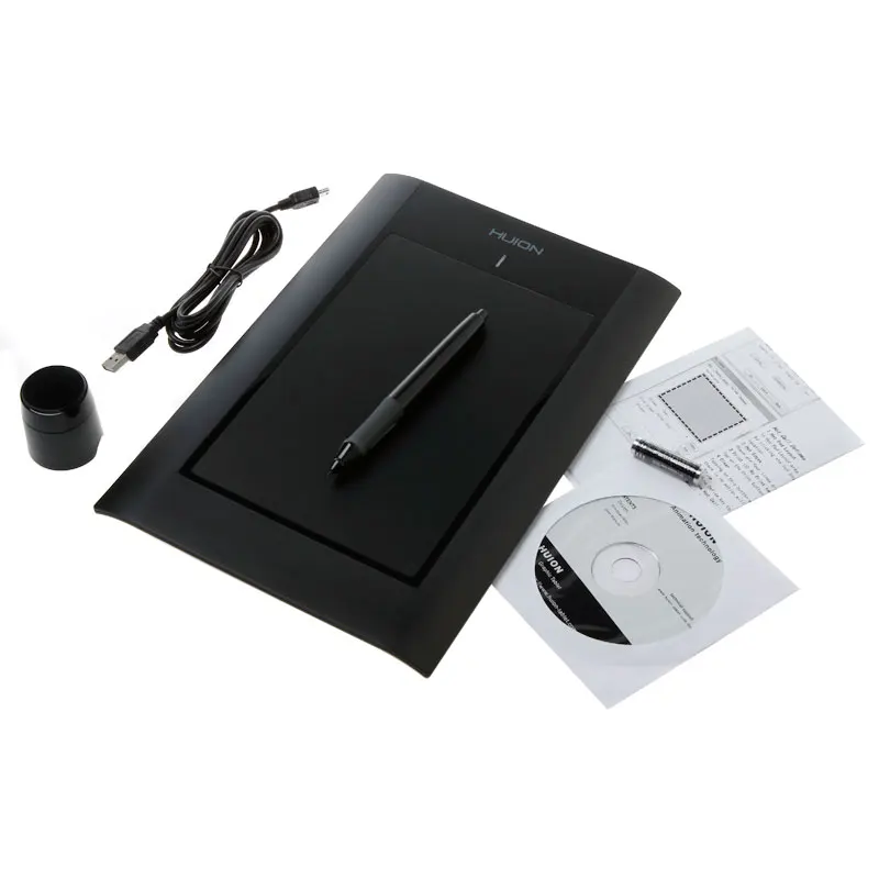 HUION 580 1" цифровая доска для письма, планшет, цифровой планшет, графический планшет для рисования, 2048 уровней, планшет для письма на Windows Mac