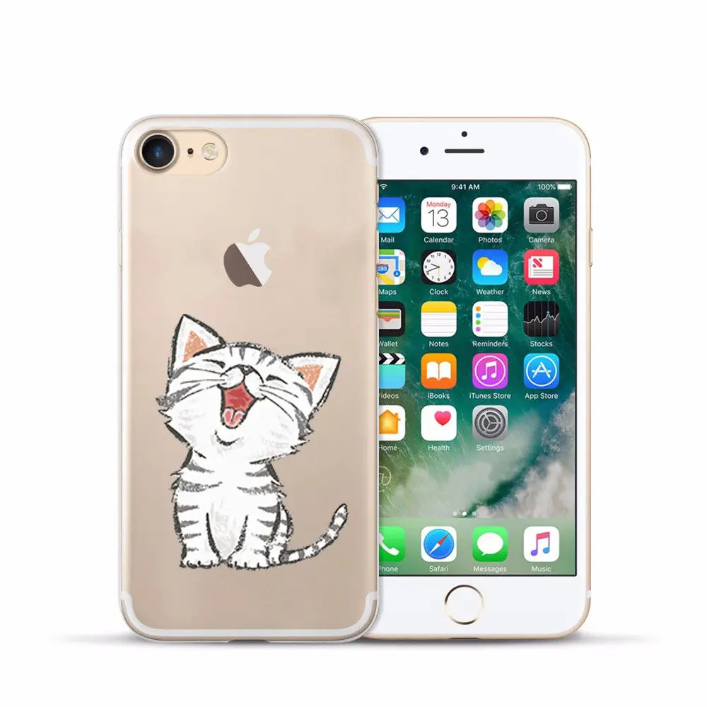 Arvin простой чехол для Iphone 7 5 5S 6splus X XS Max XR силиконовый 6s мягкий прозрачный защитный
