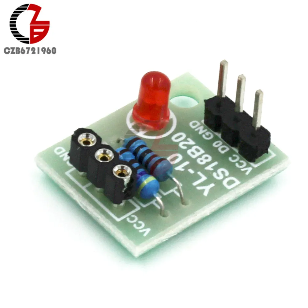 

New DS18B20 Temperature Sensor Shield Module without DS18B20 Chip