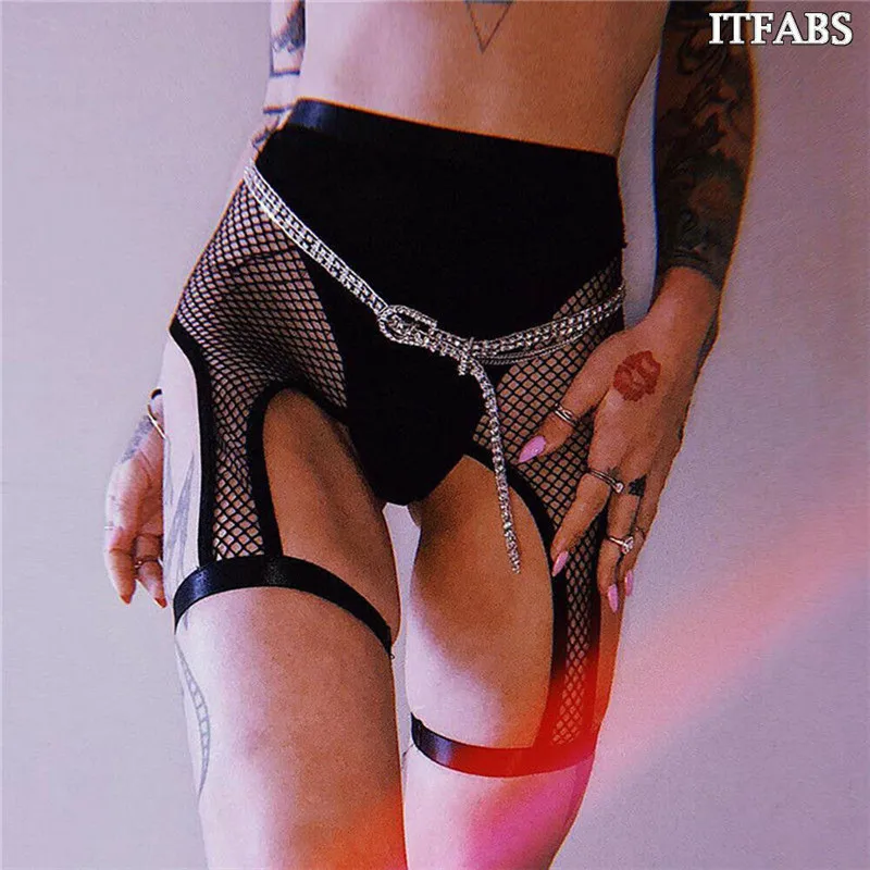 Шорты женские летние эластичные сетчатые для тренировок в сетку с высокой